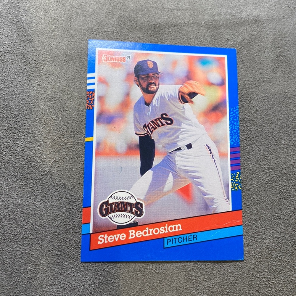 1991 Donruss #207 Steve Bedrosian  San Francisco Giants
